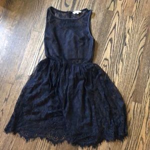 Francesca’s Black Lacey Dress